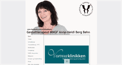 Desktop Screenshot of anne-heidibhngestaltterapeutmngf.com